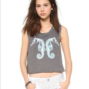 Wildfox | Seahorse Crop Top
